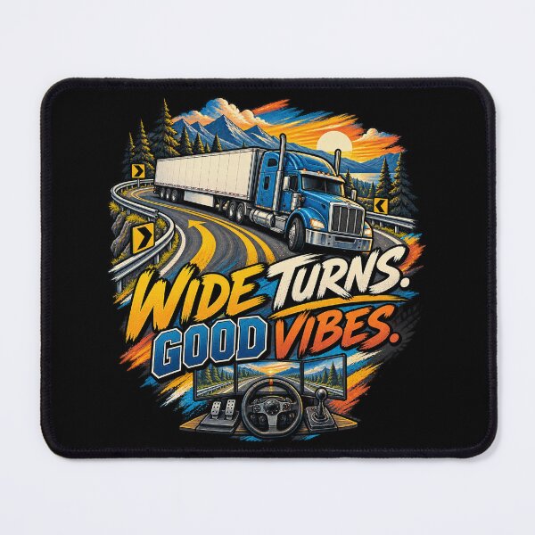 Item preview, Wide Turns Good Vibes designed and sold by PWD-Design.