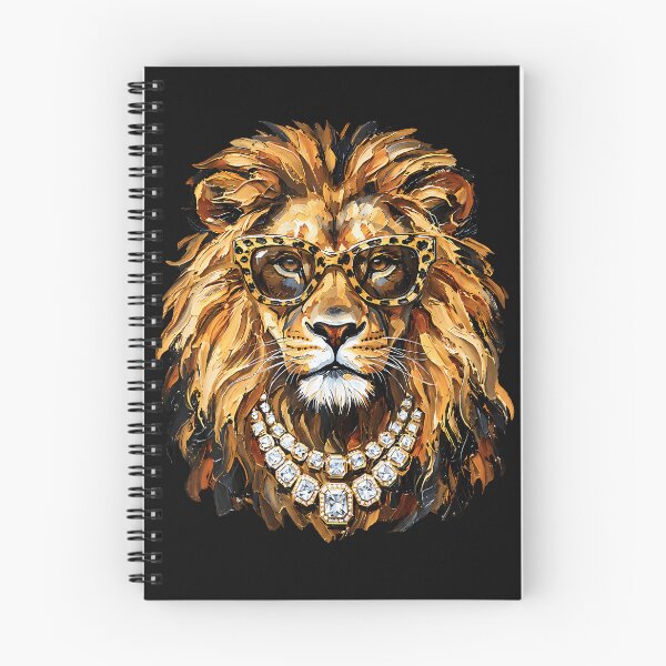 Item preview, Glam Lion Sunglasses Bling Big Cat Lover Cool Wild Animal designed and sold by Mykittens69.