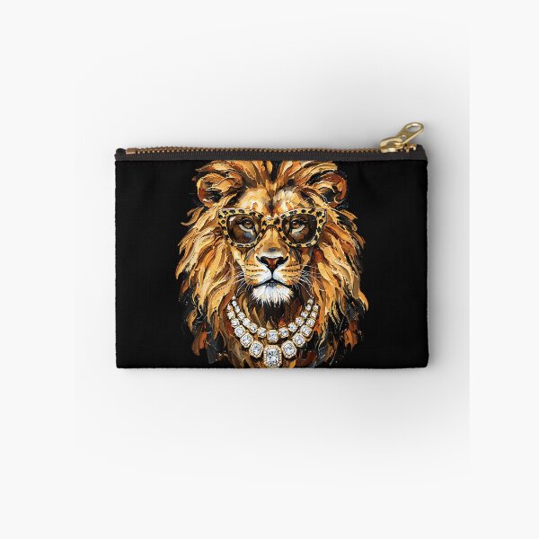Item preview, Glam Lion Sunglasses Bling Big Cat Lover Cool Wild Animal designed and sold by Mykittens69.