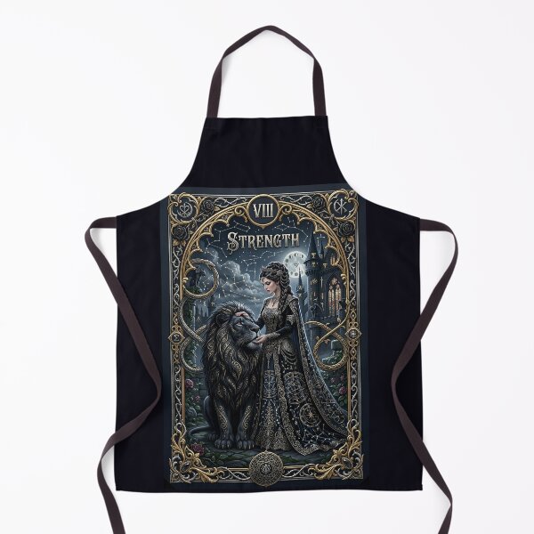Item preview, Strength -Major Arcana tarot card designed and sold by Studio77-Gothic.