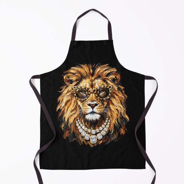 Item preview, Glam Lion Sunglasses Bling Big Cat Lover Cool Wild Animal designed and sold by Mykittens69.