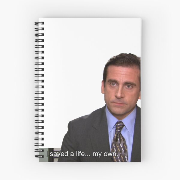 Item preview, Michael Scott | I saved a life...my own. designed and sold by Ferne Reacts.