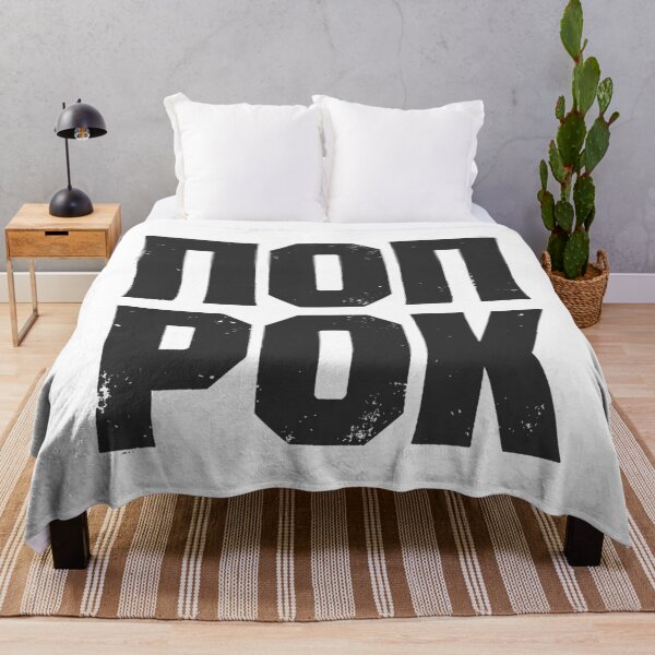 Item preview, POP ROK in Cyrillic Black Grungy Letters designed and sold by StudioDestruct.
