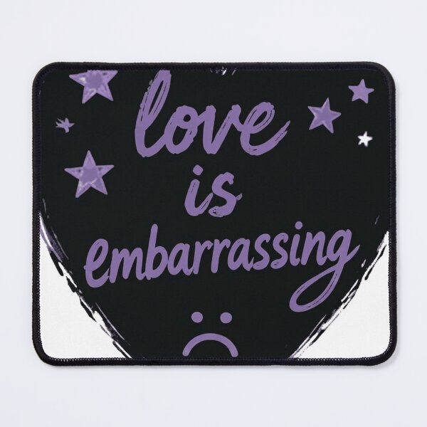 Item preview, Love is Embarrassing designed and sold by clintang.