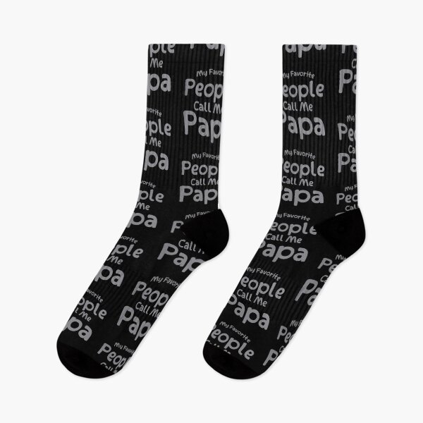 Item preview, My Favorite People Call Me Papa Funny Dad Typography designed and sold by AhmedZouita.