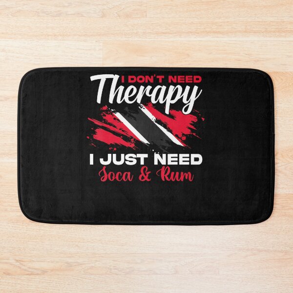 Item preview, Funny Therapy Soca Rum Trinidad And Tobago Trinidadian Flag designed and sold by Mykittens69.