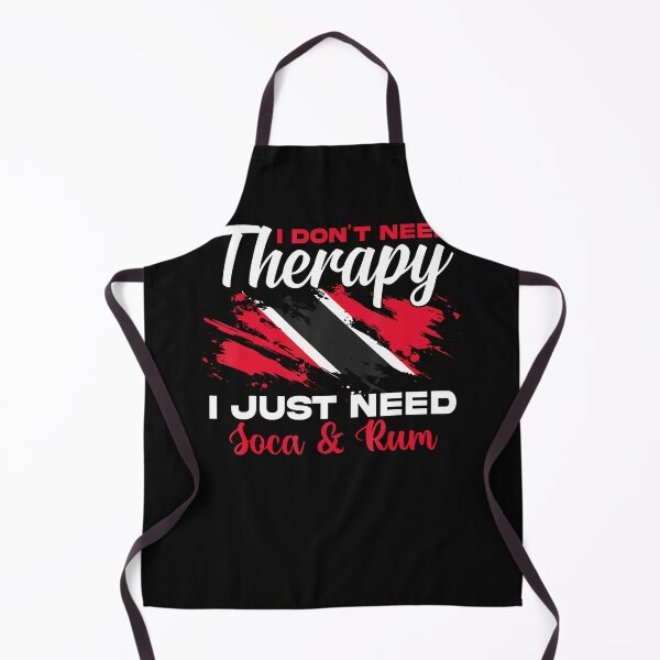 Item preview, Funny Therapy Soca Rum Trinidad And Tobago Trinidadian Flag designed and sold by Mykittens69.