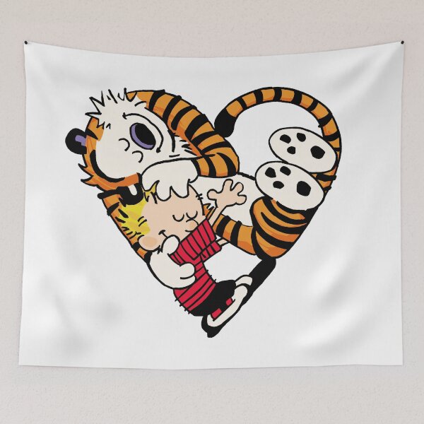 Item preview, Сalvin and Hobbes Heart designed and sold by Nikita Abakumov.