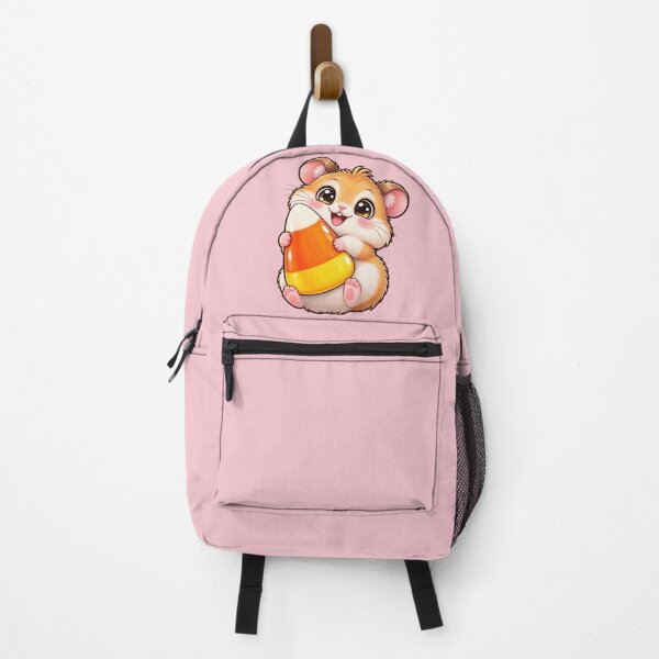 Item preview, Kawaii Halloween Hamster Sticker Art – Cute Chibi Candy Corn Illustration designed and sold by MagicMakerPh.