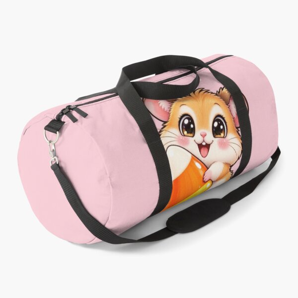 Item preview, Kawaii Halloween Hamster Sticker Art – Cute Chibi Candy Corn Illustration designed and sold by MagicMakerPh.