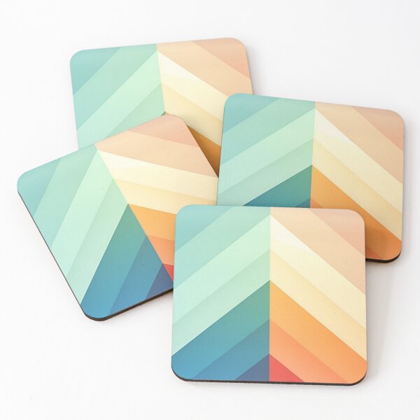 Item preview, Geometric Chevron Abstract Pattern Modern Colorful Design   designed and sold by lapalatachoop.