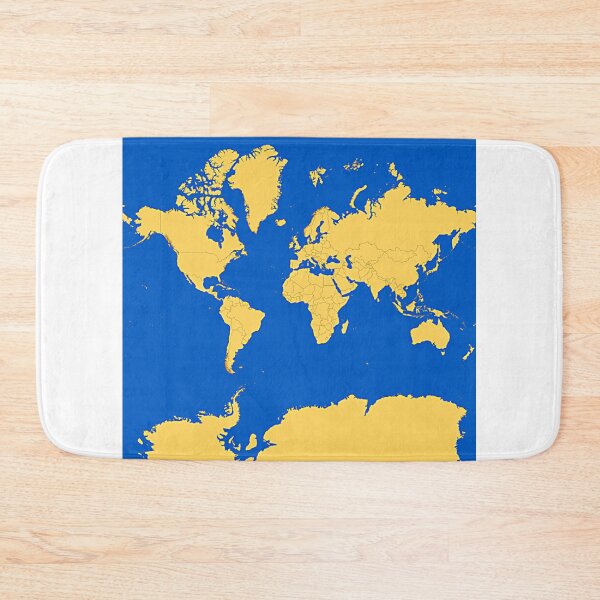 Item preview, World Map designed and sold by weirdcountry.