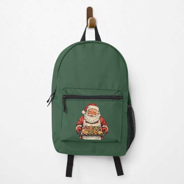 Item preview, Vintage Santa Claus Baking Cozy Christmas Cookies Retro 1950s Art Gift designed and sold by Artycom.