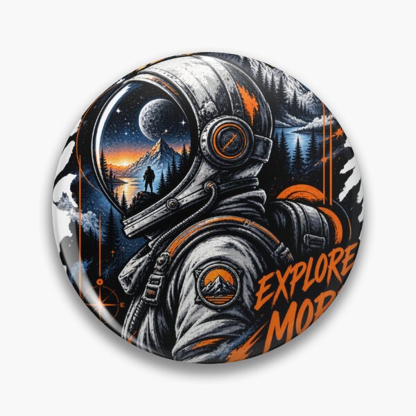 Item preview, Explore More Less Ordinary – Astronaut Space Adventure designed and sold by OrakArt.
