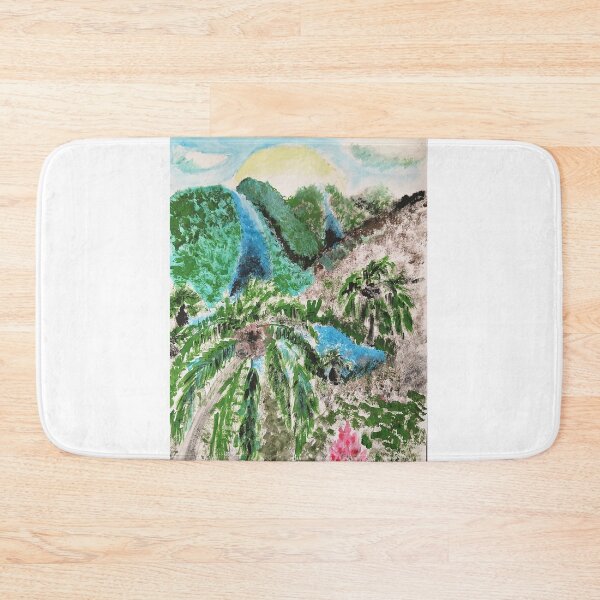 Item preview, Mountain with Waterfalls designed and sold by Aquamarineelle.