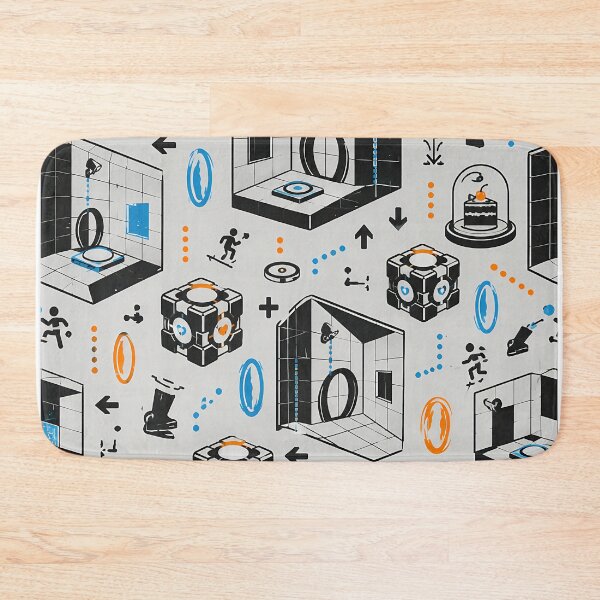 Item preview, Aperture Test Icon Repeat Pattern designed and sold by agearb.