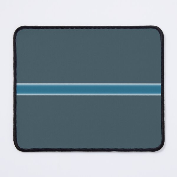 Item preview, Dark Teal Blue with Vibrant Blue Horizontal Ribbon and White Stripes designed and sold by pluielegere.