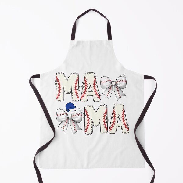 Item preview, Cute Baseball Mama Bow Blue Batting Helmet Sports Mom designed and sold by drchzak.