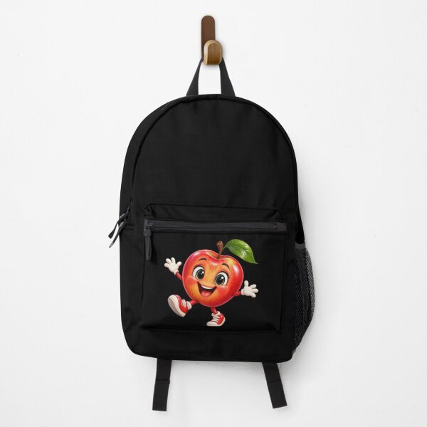 Item preview, A funny animated cartoon style red apple illustration designed and sold by lafataviola.