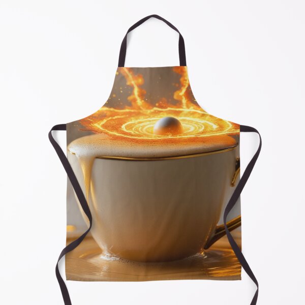 Item preview, Cosmic Latte with Fiery Planet Ring. designed and sold by fbtrisha.