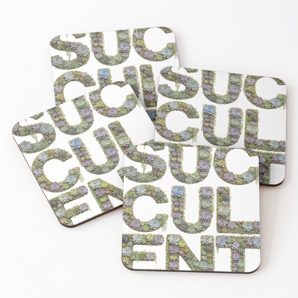 Item preview, SUCCULENTS WORD designed and sold by ART-TYPE.
