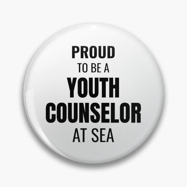 Item preview, Proud to be a Youth Counselor at Sea (Black) designed and sold by ShipCrewNation.