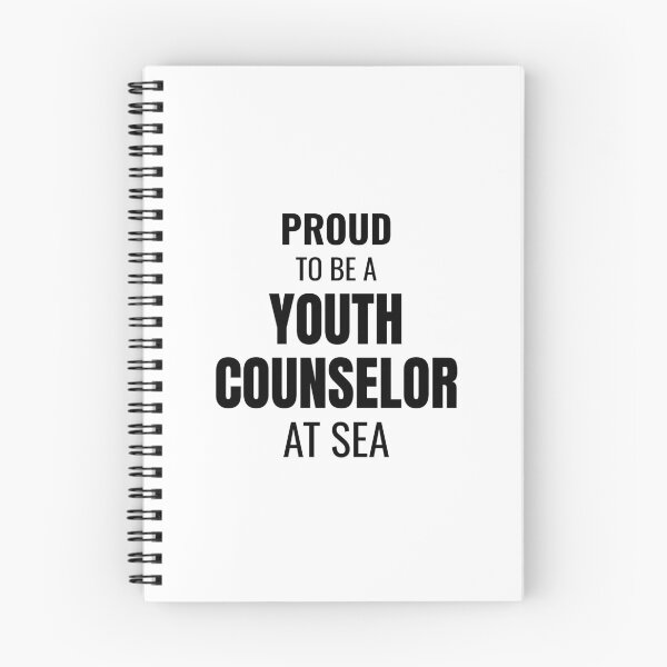 Item preview, Proud to be a Youth Counselor at Sea (Black) designed and sold by ShipCrewNation.