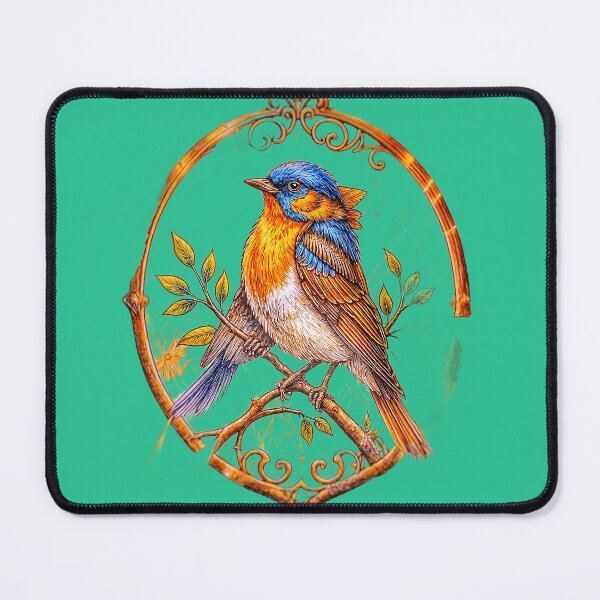 Item preview, perched bird art designed and sold by The Empire Of Digital Art..