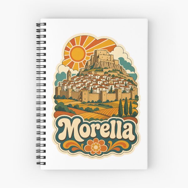 Item preview, Morella Spain Travel Souvenir - Retro Illustration designed and sold by VisualArtsOasis.