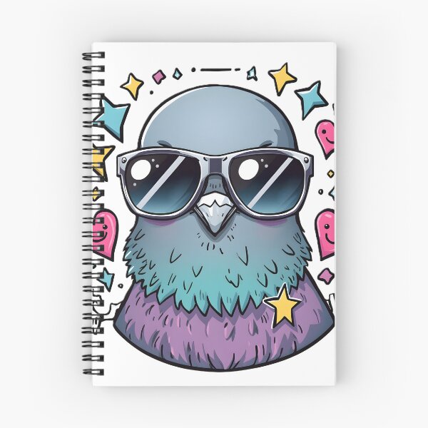 Item preview, Cute Pigeon with Y2K Sunglasses | Kawaii Retro Bird | 90s Cyber Aesthetic designed and sold by dreamz-world.