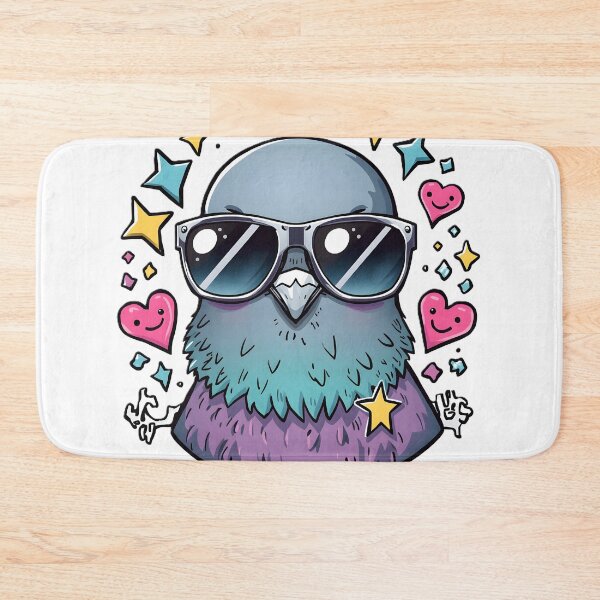 Item preview, Cute Pigeon with Y2K Sunglasses | Kawaii Retro Bird | 90s Cyber Aesthetic designed and sold by dreamz-world.