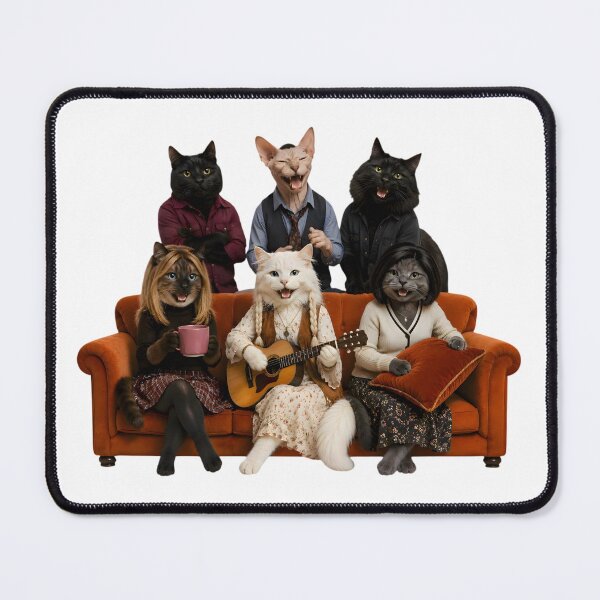 Item preview, Anthropomorphic cats group portrait designed and sold by Agnisherl.