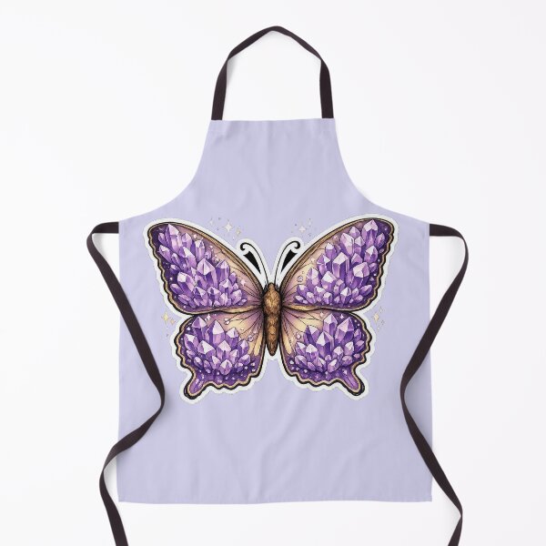 Item preview, Purple Diamond Butterfly | Crystal Gemstone Butterfly Art designed and sold by NeonKawaiiCo.