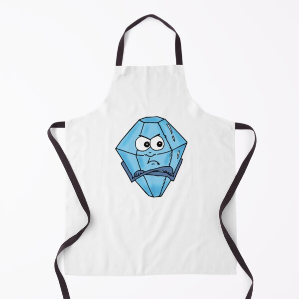 Item preview, Grumpy Diamond Crystal Sticker | Funny Burnout Diamond Sticker designed and sold by MyxaART.
