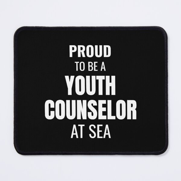 Item preview, Proud to be a Youth Counselor at Sea (White) designed and sold by ShipCrewNation.