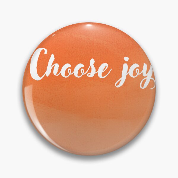 Item preview, Choose Joy - Orange Sunset Gradient designed and sold by Kokorolab.