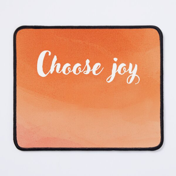 Item preview, Choose Joy - Orange Sunset Gradient designed and sold by Kokorolab.