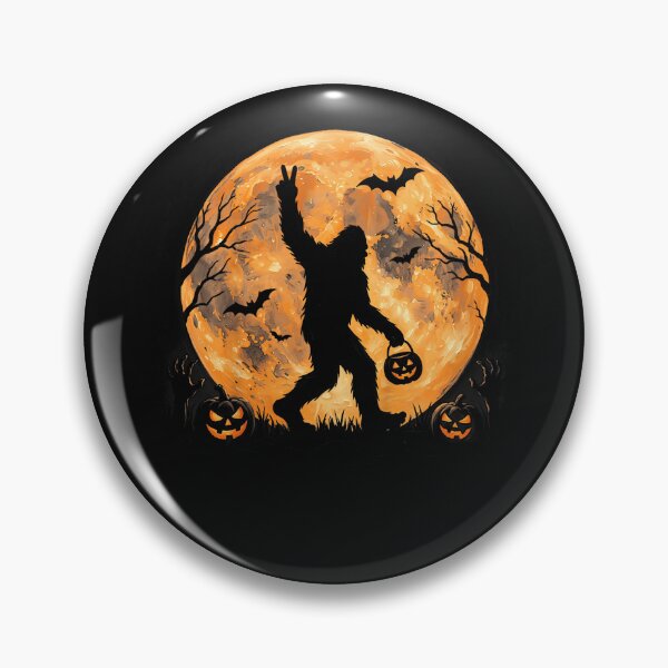 Item preview, Spooky Halloween Bigfoot Sasquatch Trick Or Treat Pumpkin designed and sold by Mykittens69.