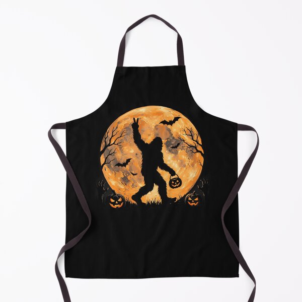 Item preview, Spooky Halloween Bigfoot Sasquatch Trick Or Treat Pumpkin designed and sold by Mykittens69.