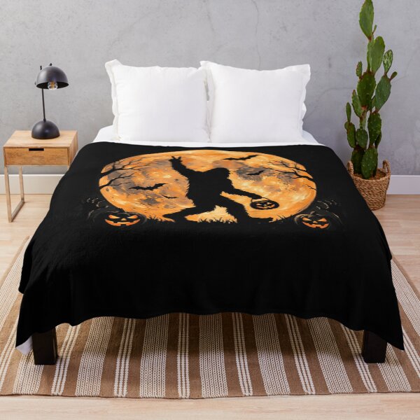 Item preview, Spooky Halloween Bigfoot Sasquatch Trick Or Treat Pumpkin designed and sold by Mykittens69.