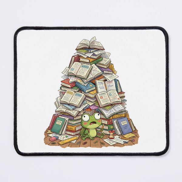 Item preview, Back to School 2026 - Overloaded Student Frog Back To School - Classroom Vibes designed and sold by VibranPalette.