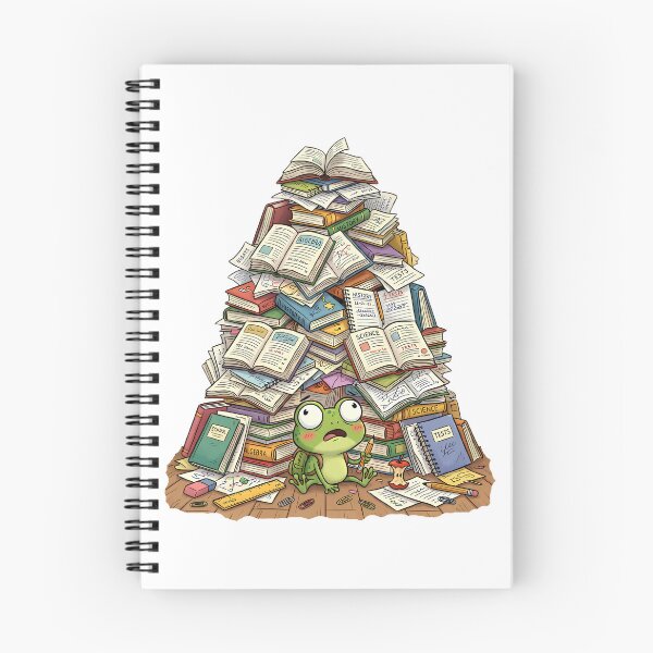 Item preview, Back to School 2026 - Overloaded Student Frog Back To School - Classroom Vibes designed and sold by VibranPalette.