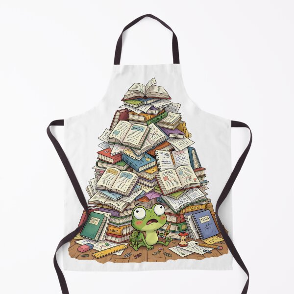 Item preview, Back to School 2026 - Overloaded Student Frog Back To School - Classroom Vibes designed and sold by VibranPalette.