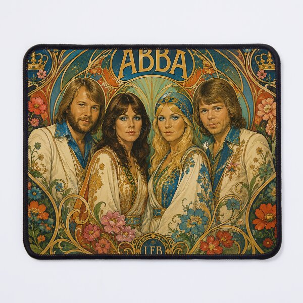 Item preview, ABBA – The Golden Four designed and sold by LuluLeb.