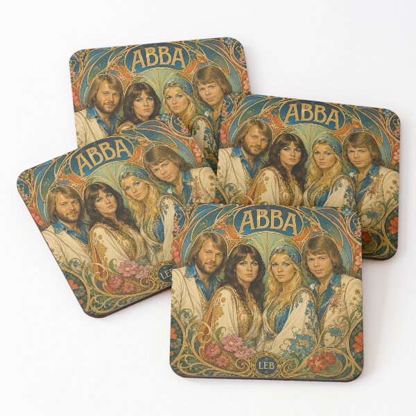 Item preview, ABBA – The Golden Four designed and sold by LuluLeb.