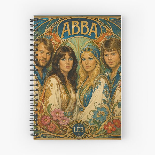 Item preview, ABBA – The Golden Four designed and sold by LuluLeb.