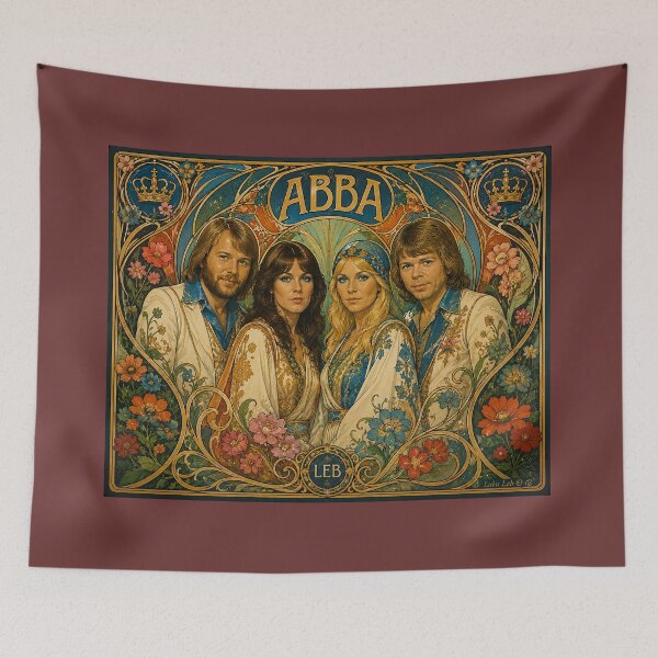 Item preview, ABBA – The Golden Four designed and sold by LuluLeb.