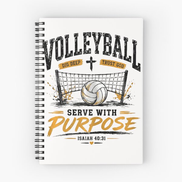 Item preview, Volleyball Dig Deep Trust God Serve With Purpose designed and sold by Mykittens69.