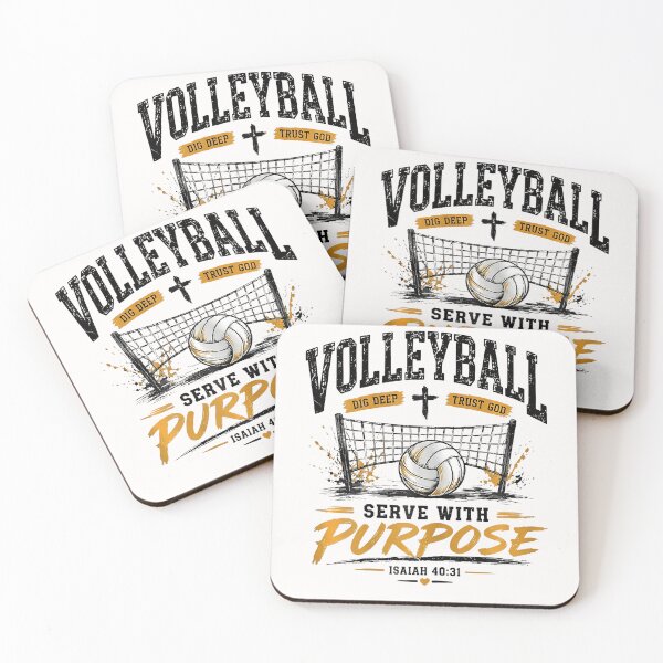 Item preview, Volleyball Dig Deep Trust God Serve With Purpose designed and sold by Mykittens69.