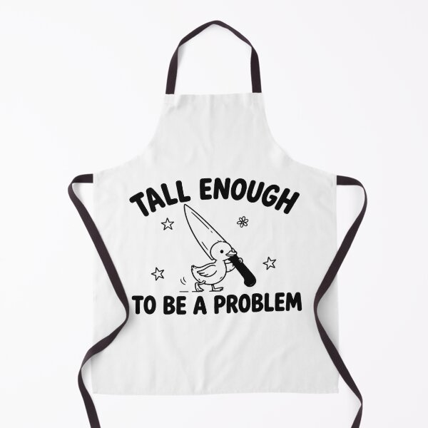 Item preview, Tall Enough to Be a Problem Duck, Funny Duck Humor, Sarcastic Goose Graphic designed and sold by perkmingStudio.